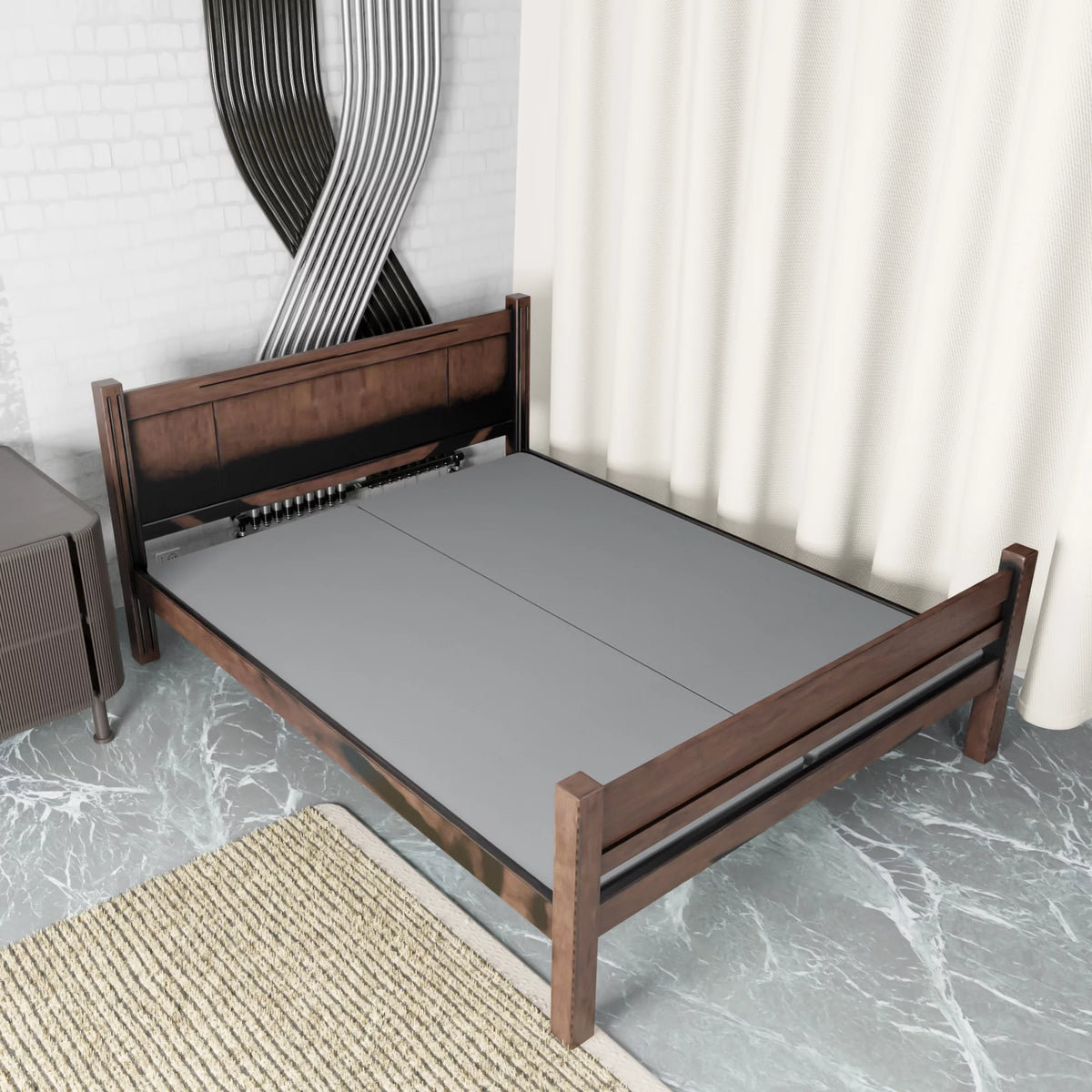 1.5 Split Wood Bunkie Board Slats Twin D856