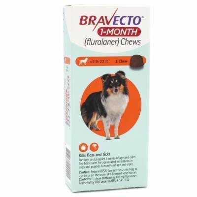 1-Month Chews for Dogs 9.9-22 lbs D4877