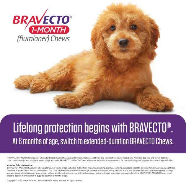 1-Month Chews for Dogs 9.9-22 lbs D4877