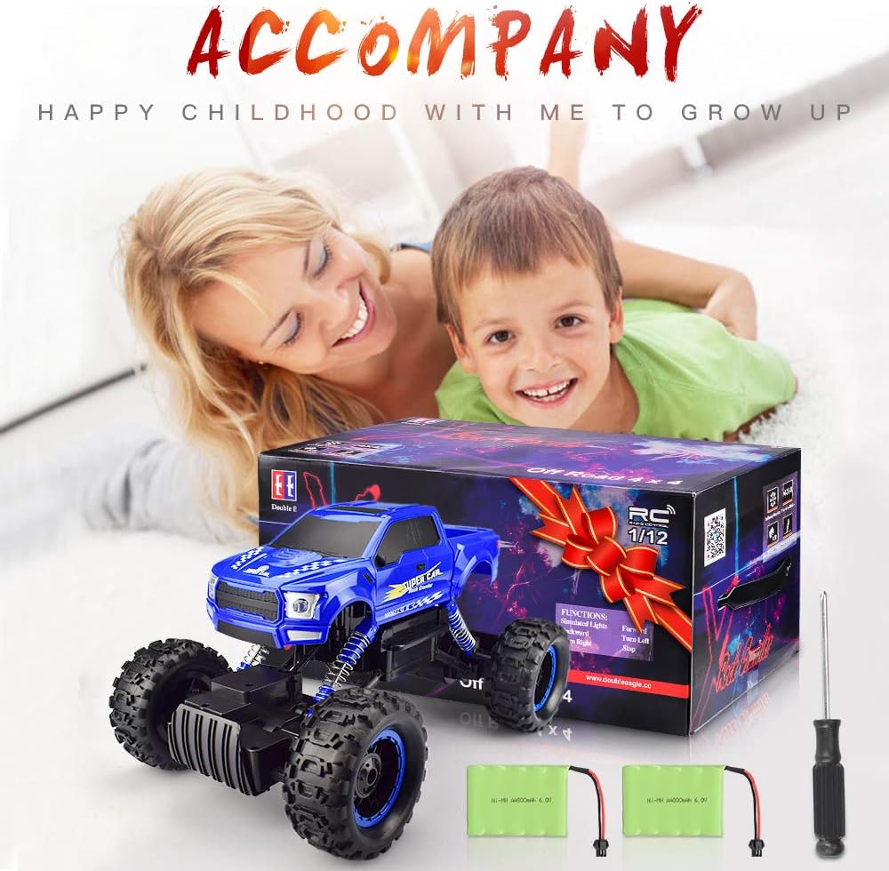 1:12 Off Road 4WD Monster Truck RC Car with 2 Batteries I302872