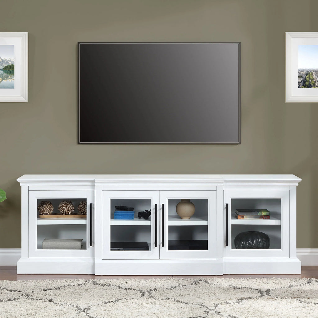White Low Profile TV Stand O9294