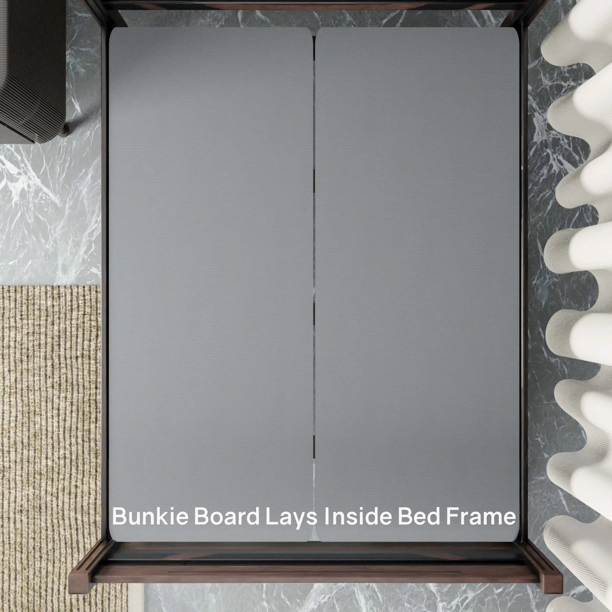 1.5 Split Wood Bunkie Board Slats Twin D856