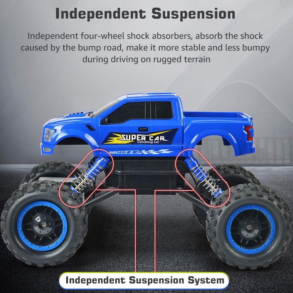 1:12 Off Road 4WD Monster Truck RC Car with 2 Batteries I302872
