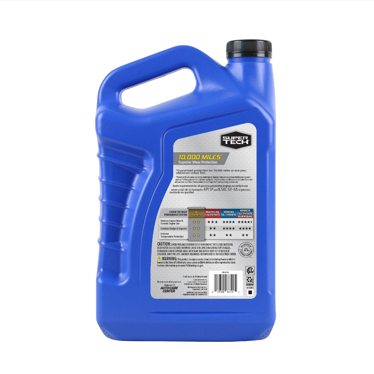 Full Synthetic SAE 5W-20 Motor Oil, 5 Quarts X8149