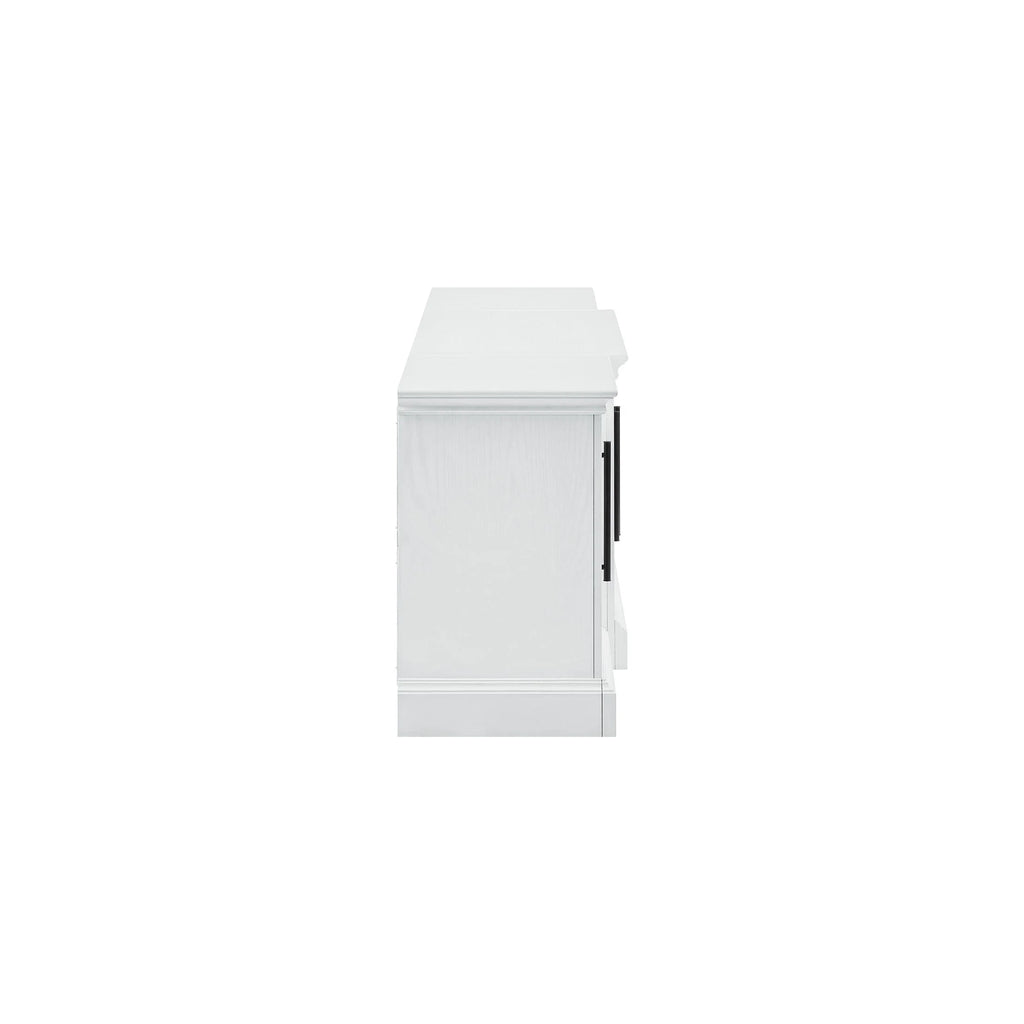 White Low Profile TV Stand O9294