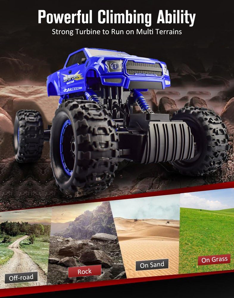 1:12 Off Road 4WD Monster Truck RC Car with 2 Batteries I302872