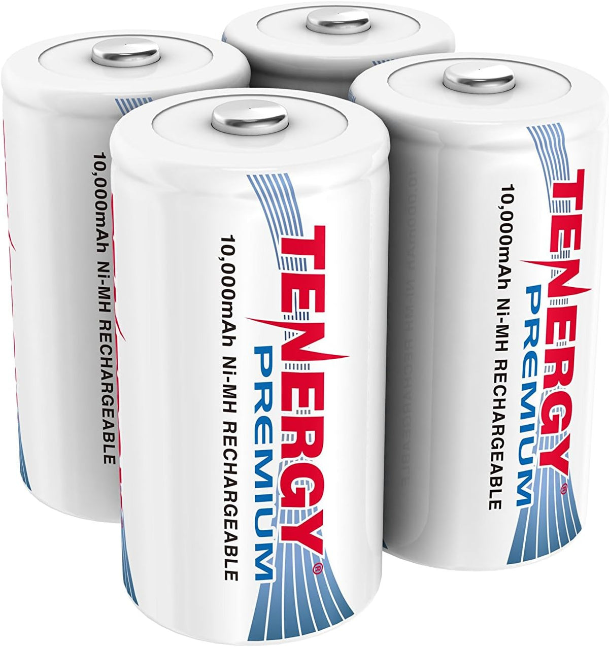 12 Pack D NiMH Rechargeable Batteries T586044