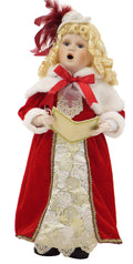 19 in. Christmas Caroler with Music and Motion S69889