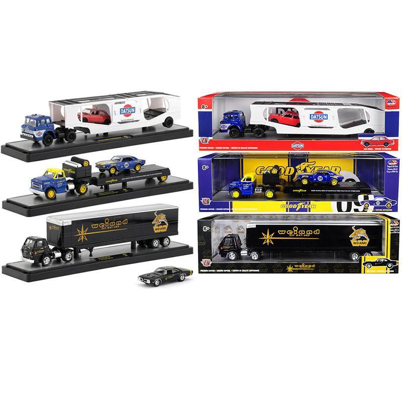 1/64 Diecast Truck Set of 3 Y727