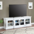 White Low Profile TV Stand O9294