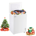 3.5 Cubic Chest Freezer with Storage Basket M42501