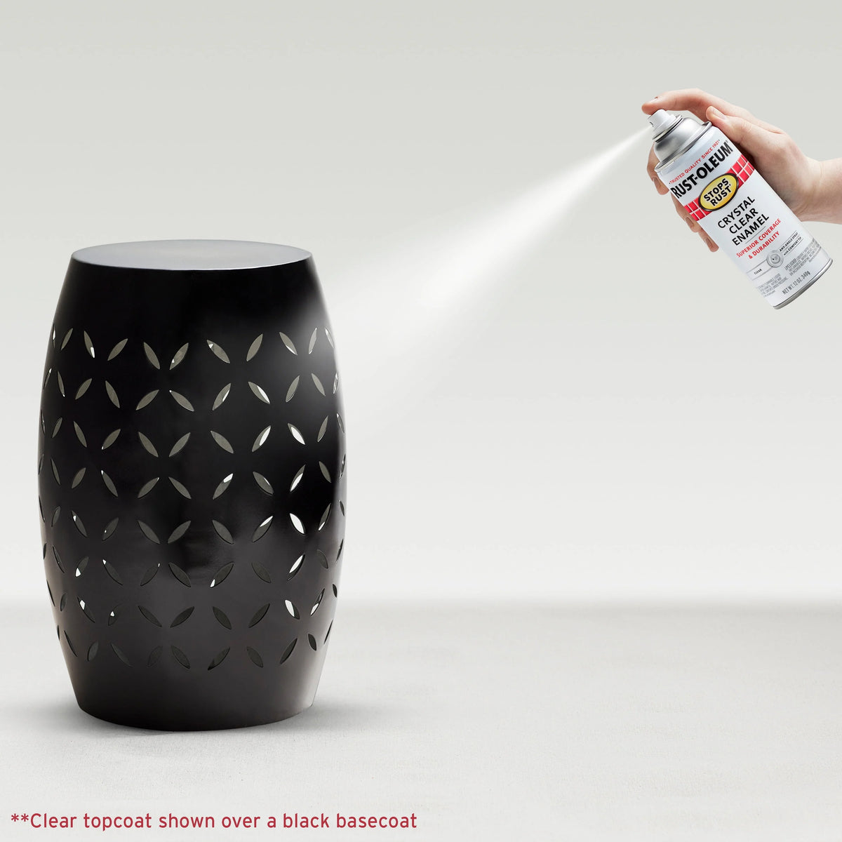 Clear Gloss Protective Enamel Spray Paint 12 oz P547