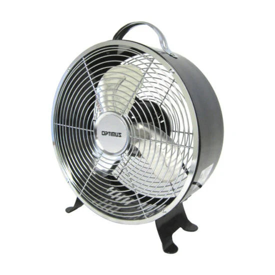 10'' Black Metal Drum Fan T960