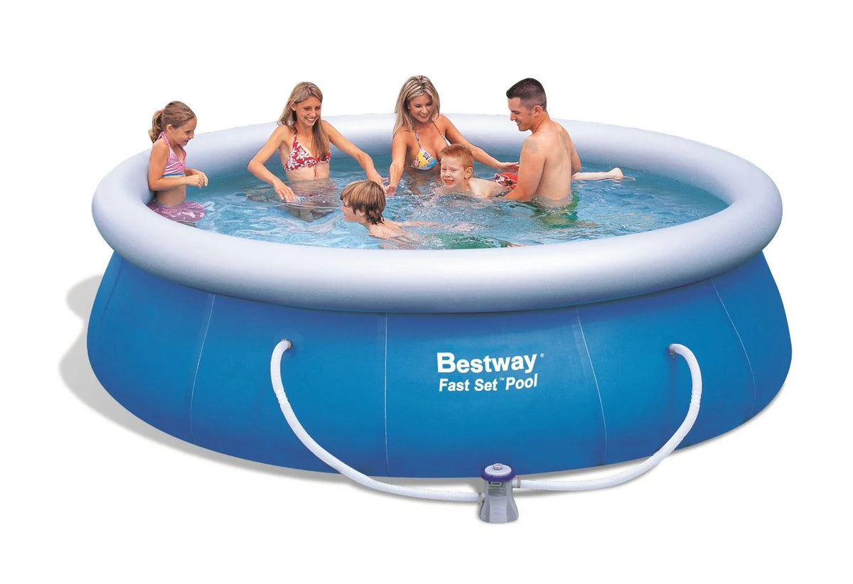 10' x 30 Inflatable Above Ground Swimming Pool with Pump N9890