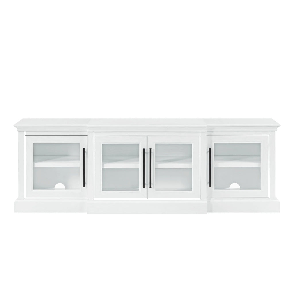 White Low Profile TV Stand O9294