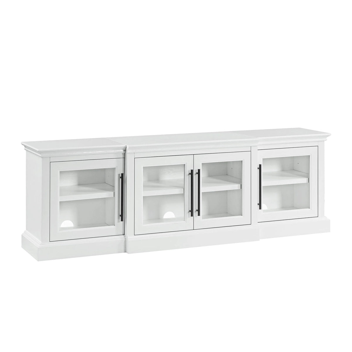 White Low Profile TV Stand O9294